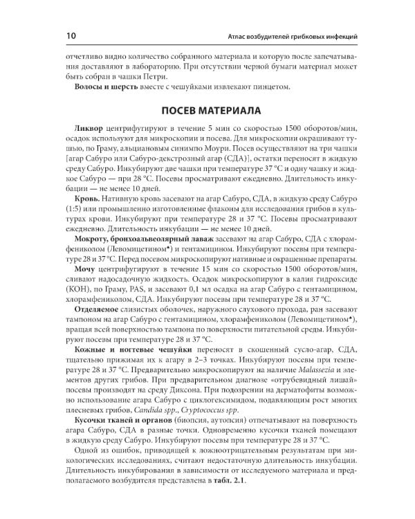 Атлас возбудителей грибковых инфекций. 2-е изд., перераб. и доп