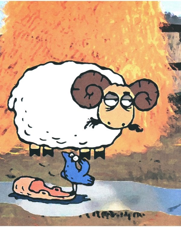 Про барана и козла: русская народная сказка