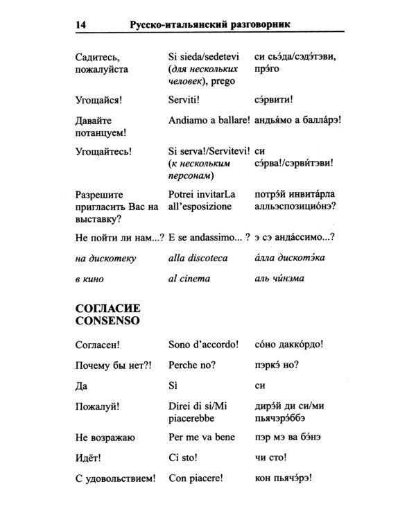 Современный русско-итальянский разговорник