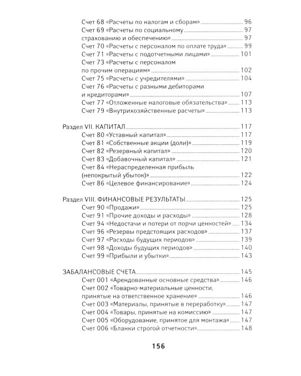 План счетов бухгалтерского учета финансово-хозяйственной деятельности организаций и инструкция по его применению с последними изменениями