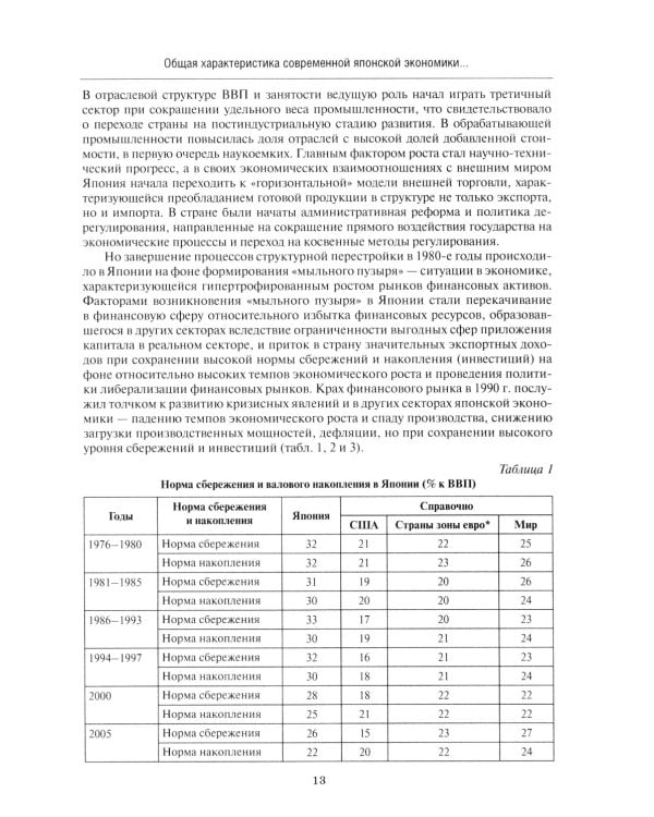 Экономика Японии: Учебник