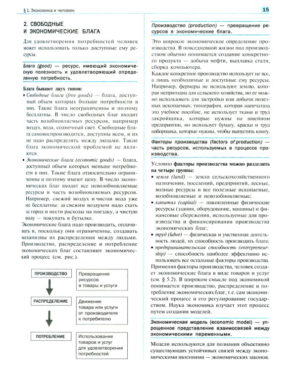 Экономика: Учебник для 10-11 классов общеобразовательных учреждений (углубленный уровень). 7-е изд., стер