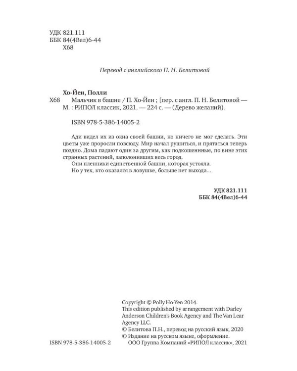 Мальчик в башне