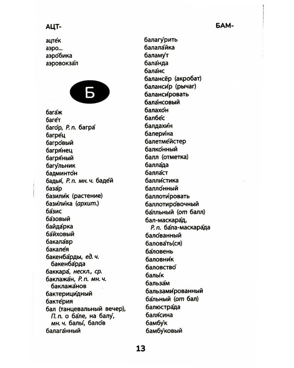 Орфографический словарь. 5-11 классы