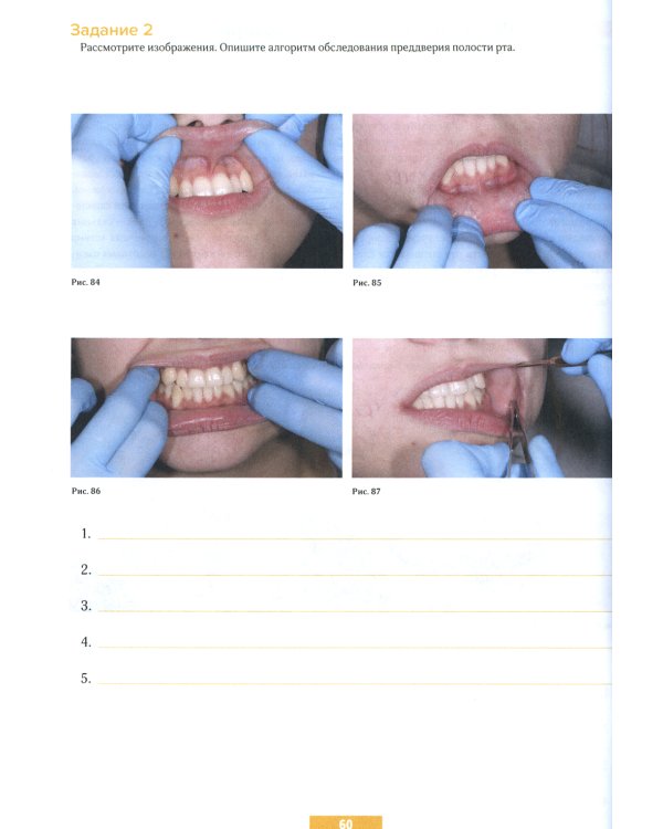Обследование стоматологического пациента. Пропедевтика стоматологических заболеваний. Рабочая тетрадь: Учебно-методическое пособие