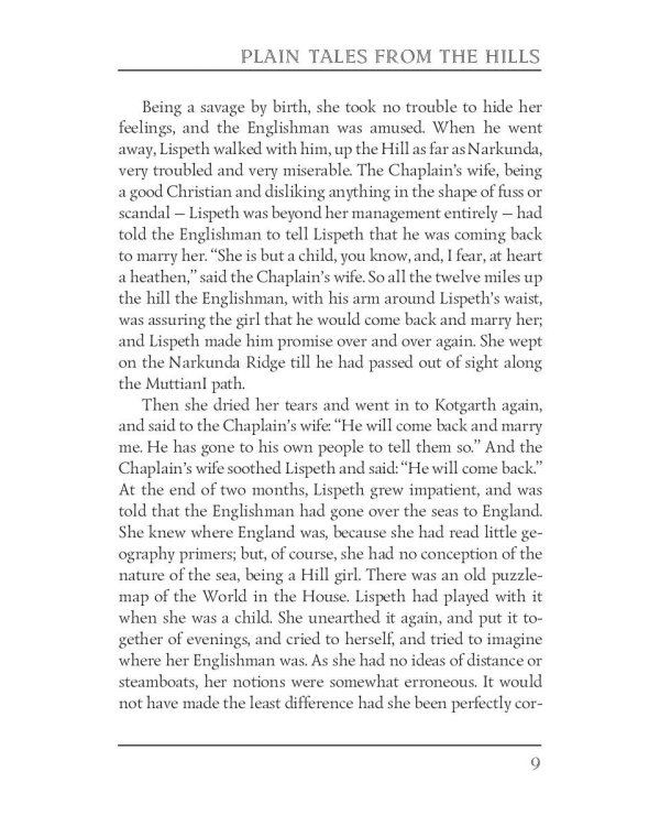 Plain Tales from the Hills