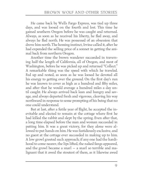 Brown Wolf and Other Stories
