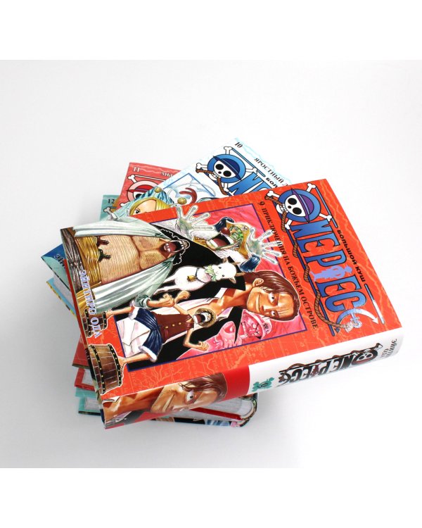 One Piece. Большой куш 9-12: манга (комплект из 4-х книг)