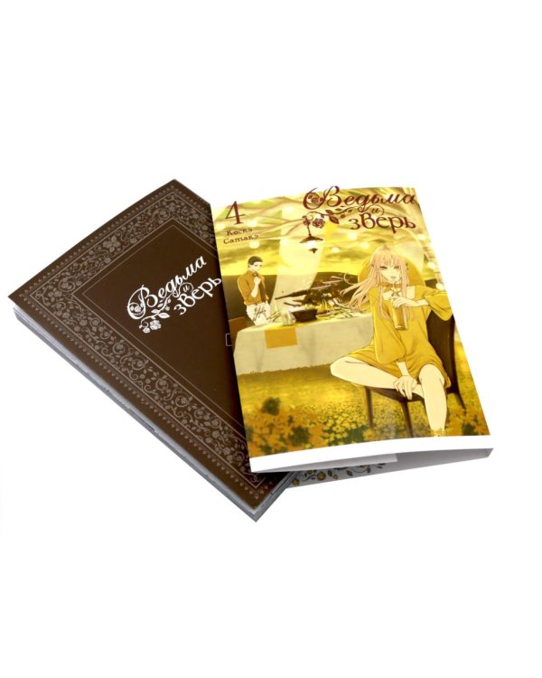 Ведьма и зверь. Т. 4-6: манга (комплект из 3-х томов)