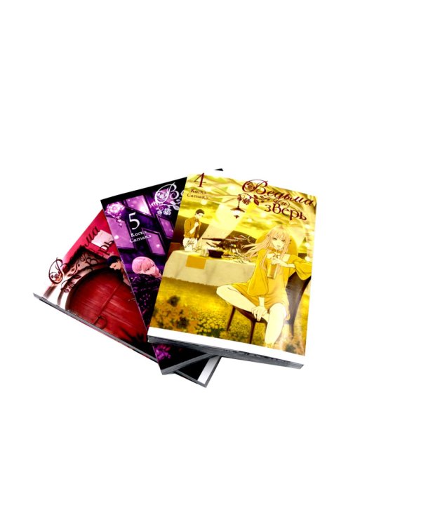 Ведьма и зверь. Т. 4-6: манга (комплект из 3-х томов)