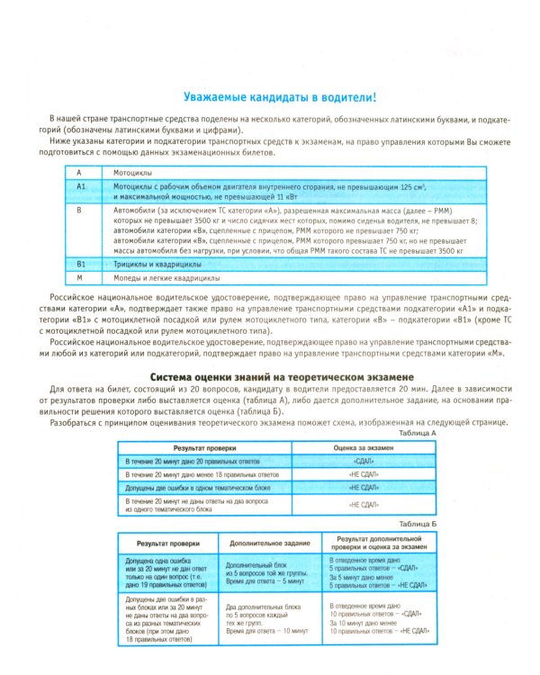 Комплект экзаменационных билетов ПДД (15 одинаковых книг)