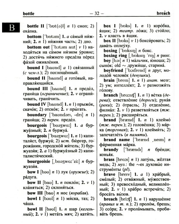 Школьный англо-русский русско-английский словарь 80000 слов и словосочетаний с двухсторонней  транскрипцией