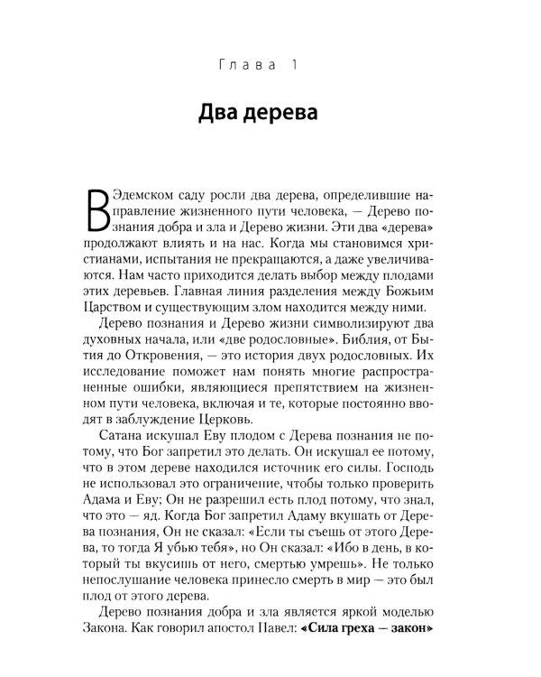 Два дерева в саду