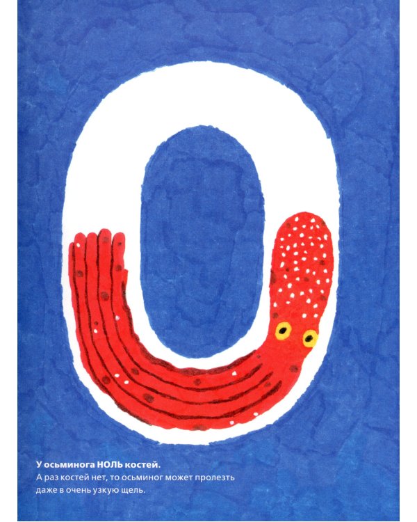 У осьминога ноль костей: книга-считалка о нашем удивительном мире