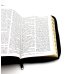 Библия. Книги Священного Писания Ветхого и Нового Завета (рециклированная кожа темно-синяя, молния, золот.обрез)