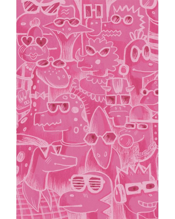 Розовая Тиранозавра