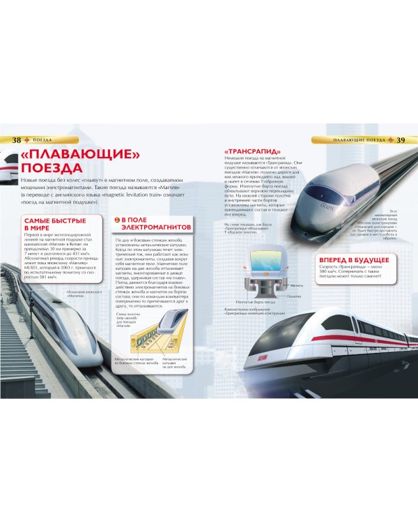 Поезда. Детская энциклопедия