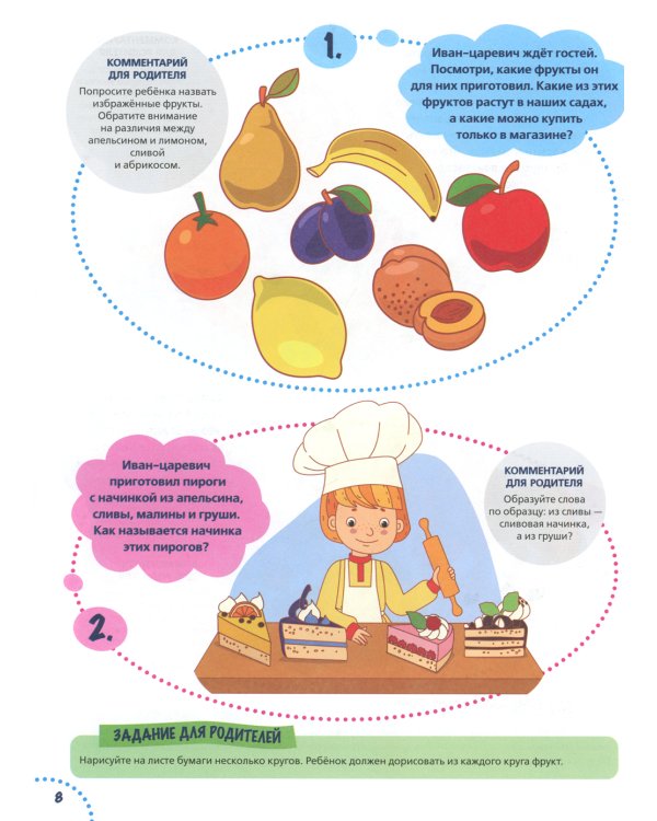 Годовой курс развития речи у ребенка. 4-5 лет