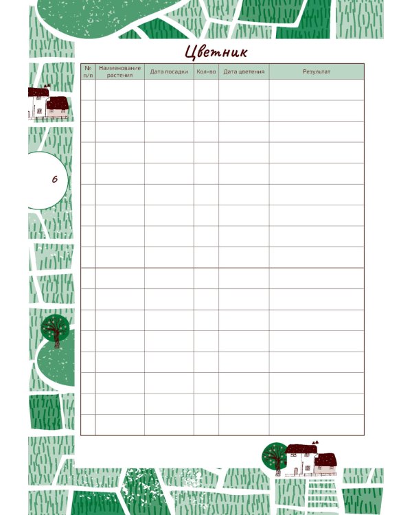 Ваш цветник. Дневник-помощник