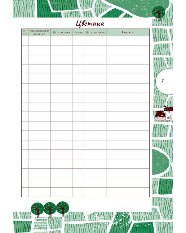Ваш цветник. Дневник-помощник