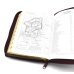 Библия. Книги Священного Писания Ветхого и Нового Завета (рециклированная кожа бордовая, молния, золот.обрез)