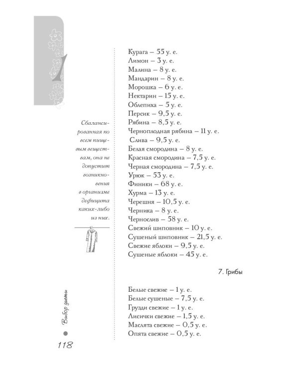 Выбор диеты