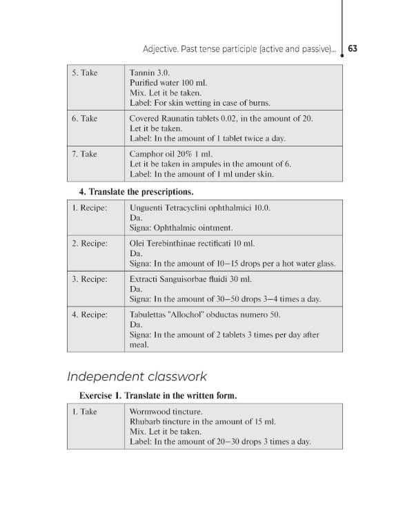 Lingua Latina Pharmaceutica: tutorial guide = Латинский язык для фармацевтов