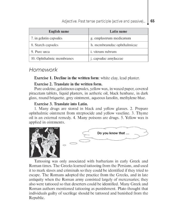 Lingua Latina Pharmaceutica: tutorial guide = Латинский язык для фармацевтов