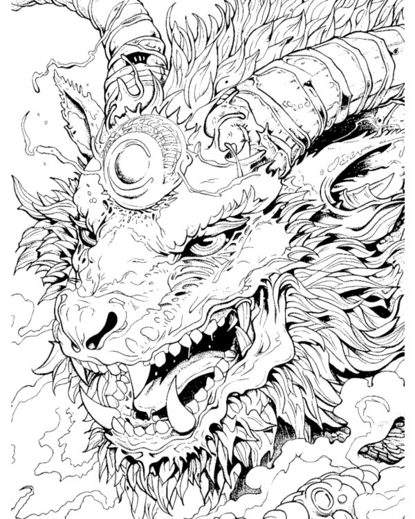 На темной стороне Поднебесной. От неупокоенных духов до обольстительных демонов. Раскрашиваем 22 антагонистов жанра маньхуа