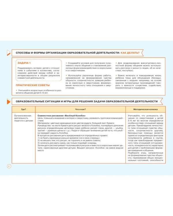Блокнот педагога старшей группы детского сада. Социально-коммуникативное развитие
