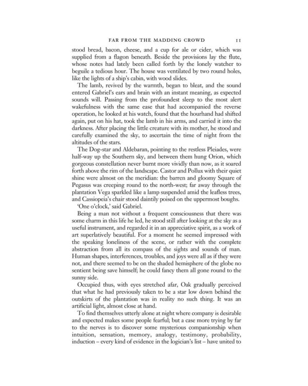 Far from the Madding Crowd