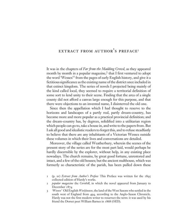 Far from the Madding Crowd