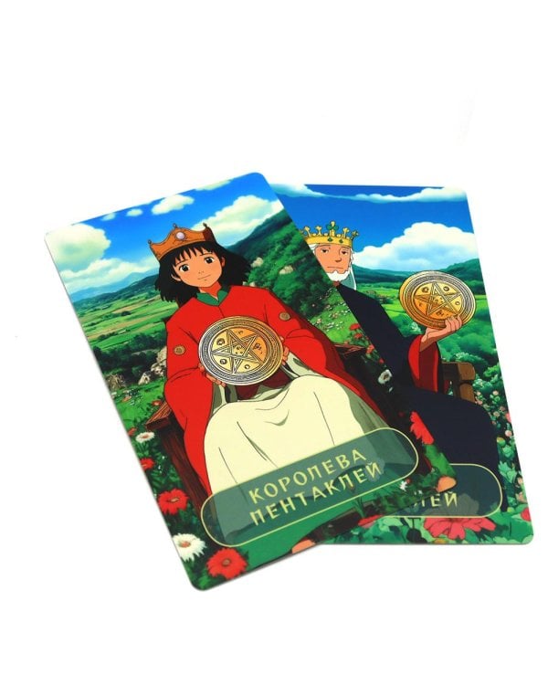 Таро "Волшебные миры аниме" (78 карт и книга по QR-коду)