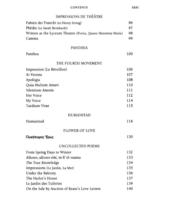 Collected Poems of Oscar Wilde