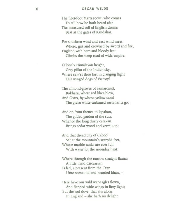 Collected Poems of Oscar Wilde