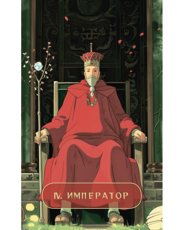 Таро "Волшебные миры аниме" (78 карт и книга по QR-коду)