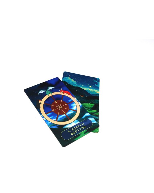 Таро "Волшебные миры аниме" (78 карт и книга по QR-коду)