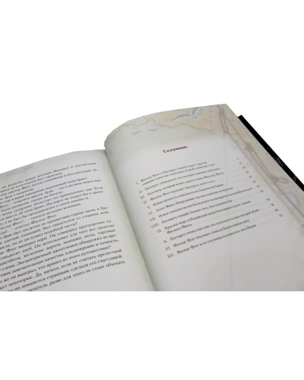 Вокруг света за 80 дней: роман. (золот. тиснен., кожа)