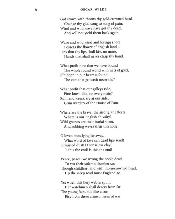 Collected Poems of Oscar Wilde