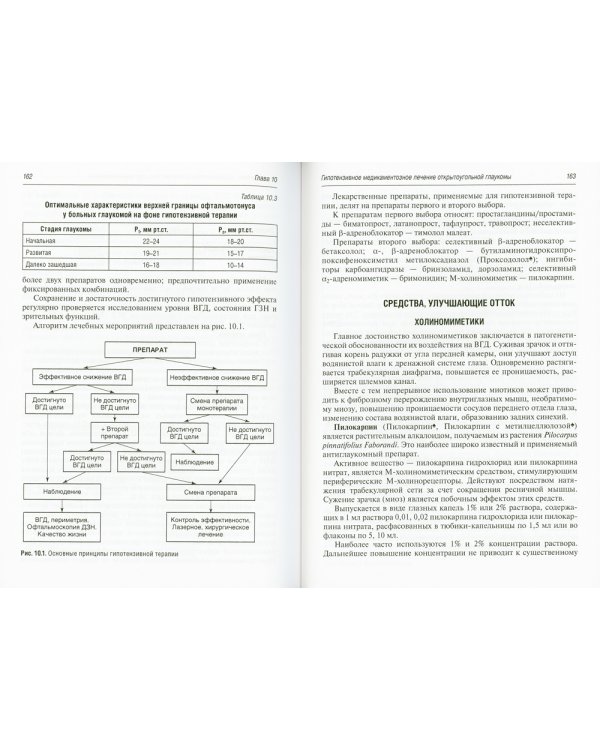 Патогенез и лечение первичной открытоугольной глаукомы: руководство для врачей