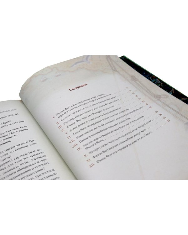 Вокруг света за 80 дней: роман. (золот. тиснен., шелк)