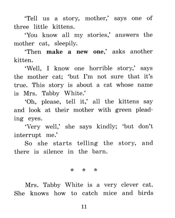 Рассказы мамы-кошки = Mother Cat's Tales