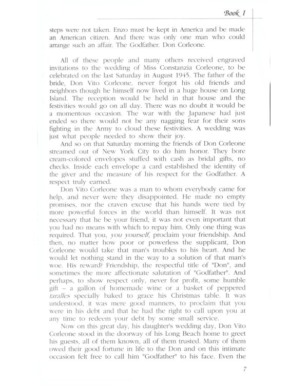 The Godfather = Крестный отец: книга для чтения на англ.яз