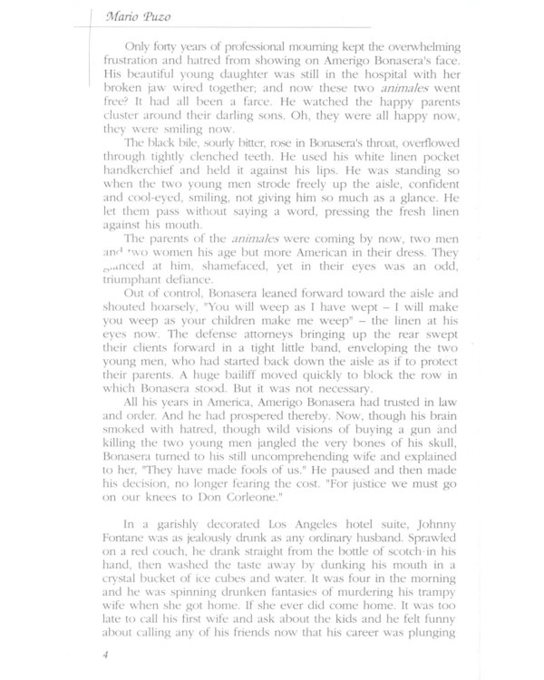 The Godfather = Крестный отец: книга для чтения на англ.яз