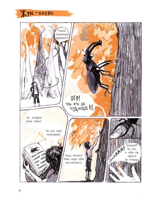 Незадачи исследователя. Насекомые. Комикс о математике в природе