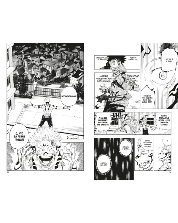 Магическая битва 1. Кн. 1-2: Двуликий Сукуна. Проклятый плод: манга