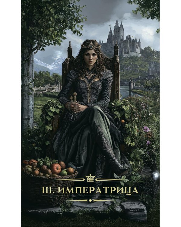 Таро "Темное фэнтези" (78 карт и книга по QR-коду)