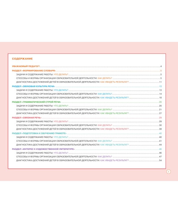 Блокнот педагога подготовительной группы детского сада. Речевое развитие