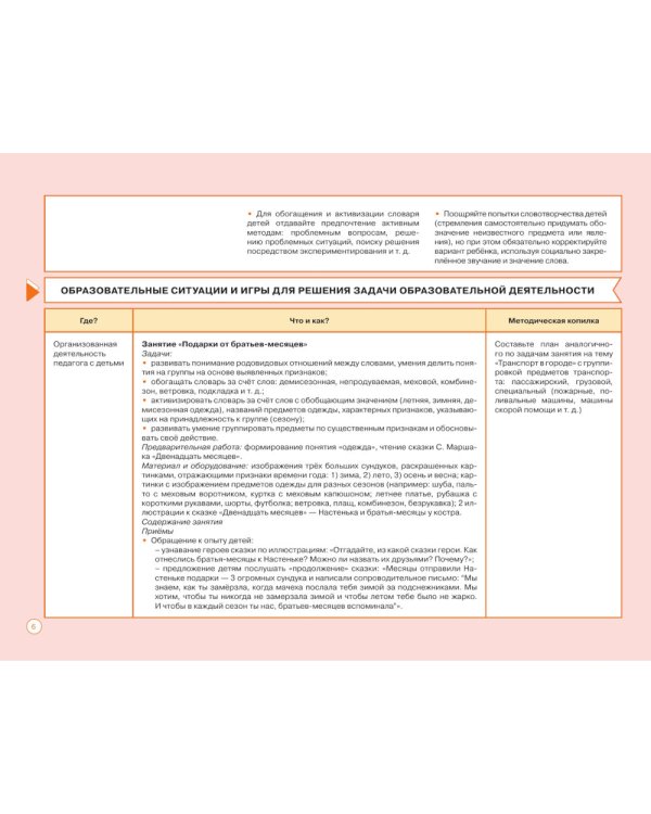 Блокнот педагога подготовительной группы детского сада. Речевое развитие