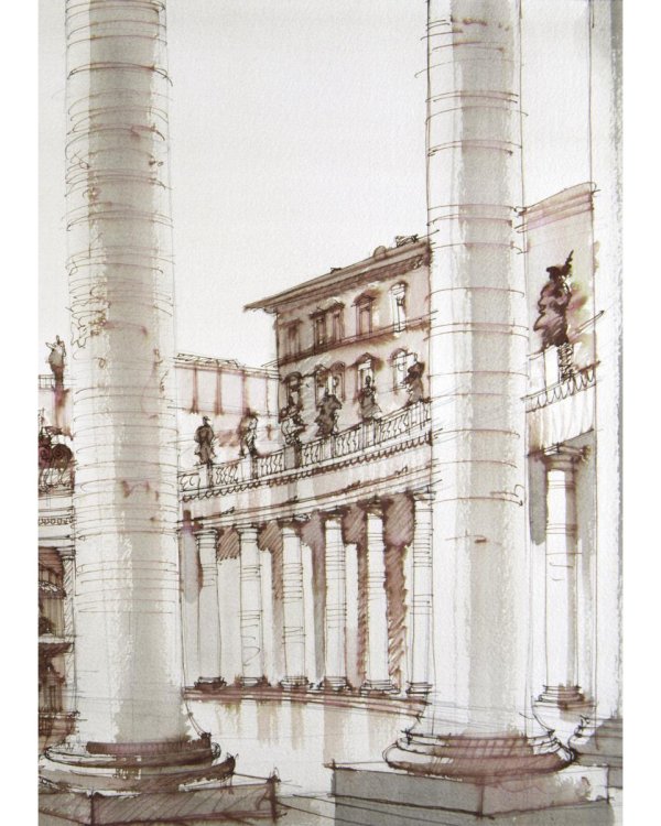 Три дня в Риме. Краткий путеводитель в рисунках